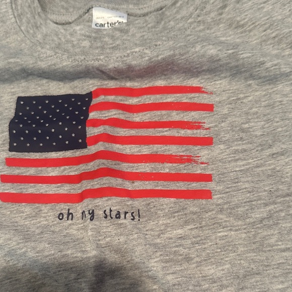 Carter's Gray Ribbed Shorts - Picture 4 of 4